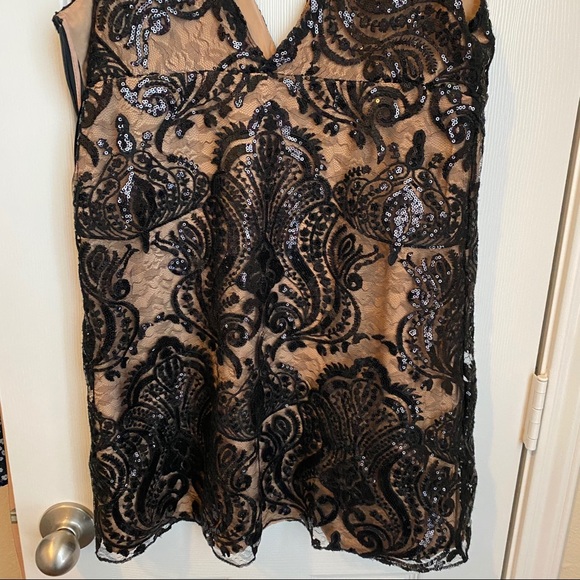 FP Free people Black Nights Shimmers Mini dress - Picture 10 of 12